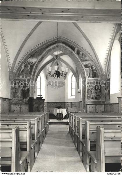 Filisur St. Martinskirche Inneres