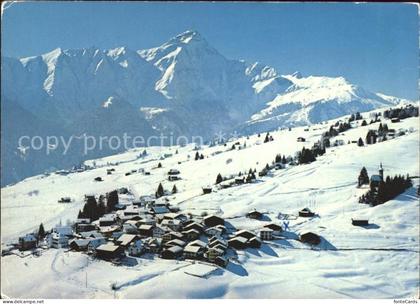 Flerden Heinzenberg Fliegeraufnahme  Piz Beverin