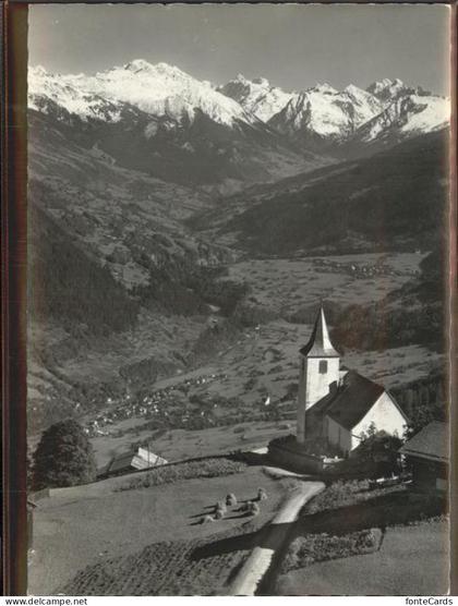 Furna Kirche Praetigau Silvrettagruppe