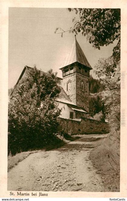 Ilanz Glion GR St. Martin Kirche Serie VIII Kirchen und Kapellen in Graubuenden