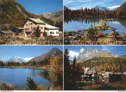 Poschiavo Val di Campo Lago Saoseo Lago di Val Viola con vista Corno die campo