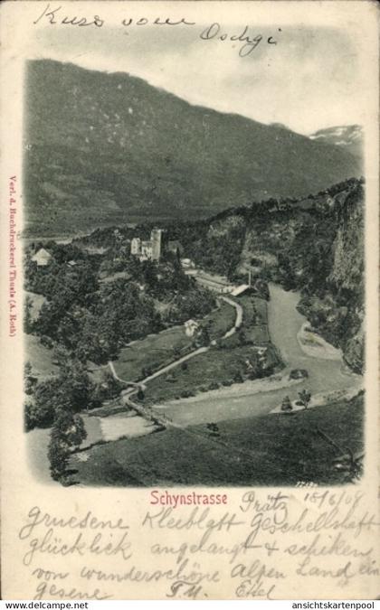 Relief CPA Sils im Domleschg Kt. Graubünden, Schynstraße
