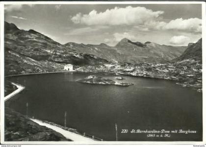 San Bernardino GR Bernardino-Pass Berghaus o 1935