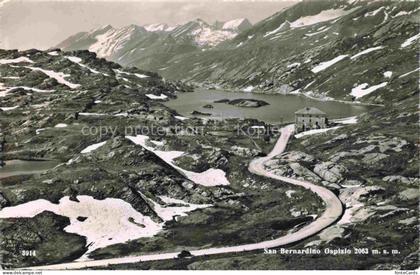 San Bernardino Ospizio 2063m Moesa GR San-Bernardino-Pass Ospizio Passstrasse Se