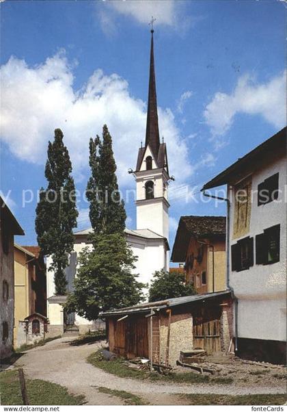 Savognin Kirchenpartie