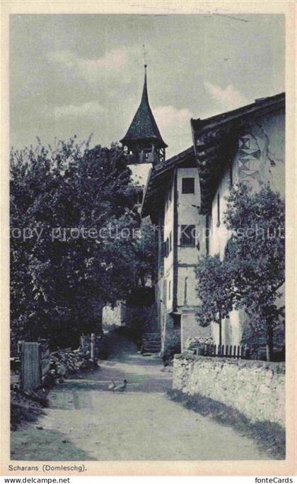 Scharans Domleschg Hinterrhein GR Dorfgasse