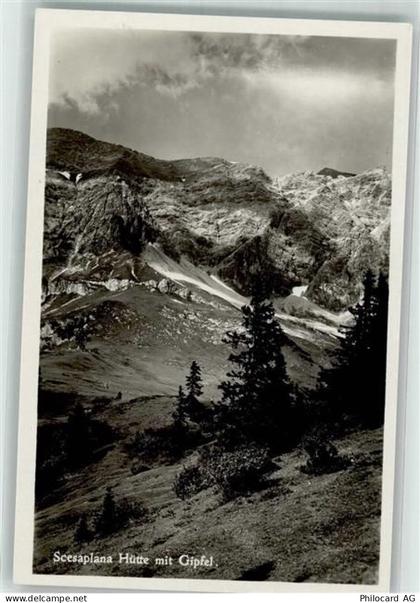 Schesaplanahütte Foto AK Foto Hertner - 39694047
