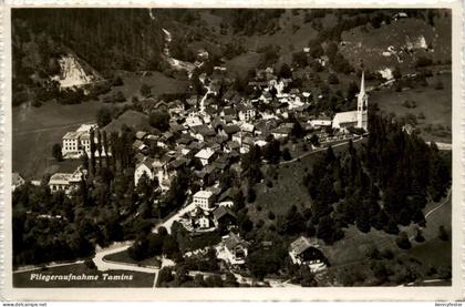 Tamins Fliegeraufnahme