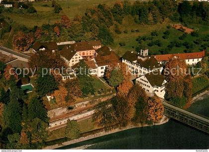 Tamins Schloss Reichenau Fliegeraufnahme