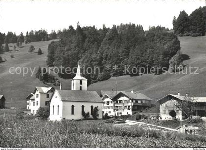 Valzeina Ortsansicht Kirche