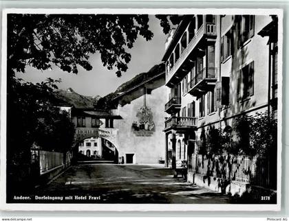 7440 Andeer - Dorfeingang mit Hotel Fravi - 11057859