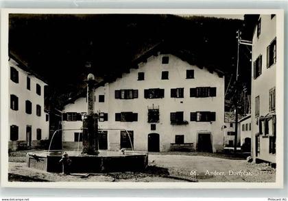 7440 Andeer - Dorfplatz Brunnen - 10619282