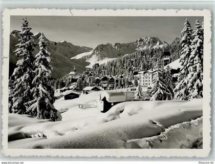 7050 Arosa - Blick nach Arosa Winteraufnahme - 10156214