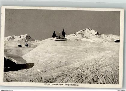 7050 Arosa Winter Kirche Inner-Arosa - 38067255