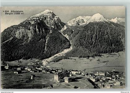 7482 Bergün Bravuogn 1913 - Albulabahn - 10196230