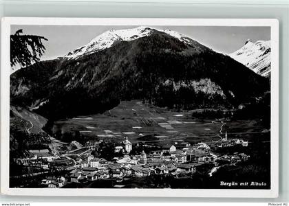 7482 Bergün Bravuogn 1942 - mit Albula - 10196214