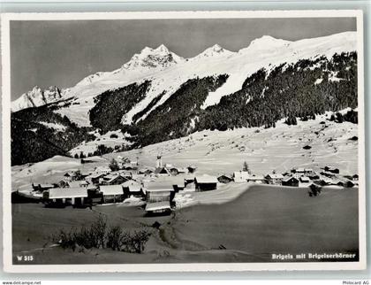 7165 Breil Brigels - mit Brigelserhörner Winter Feldpost - 11089676