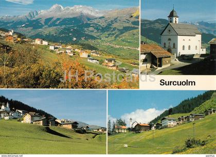 Surcuolm mit den Brigelserhorner - 323 - Switzerland - unused
