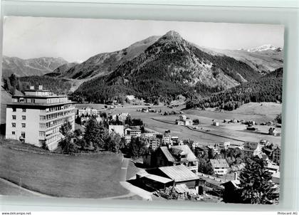 7260 Davos Dorf - Davos-Dorf gegen Seehorn und Pischahorn: links Albula... - 11061735