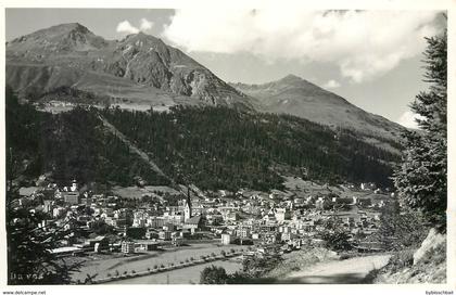 CPSM Suisse GR Grisons Davos mit Schatzalp und Schiahorn