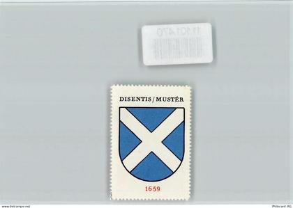 7180 Disentis Mustér - Vignette Wappen Kaffee Hag ca 1920-1940 Disentis/... - 11101470