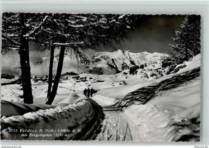7404 Feldis/Veulden - Feldis mit Ringelspitze Winteraufnahme - 10156376