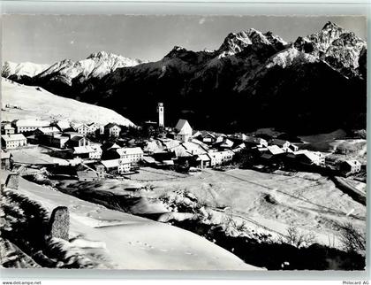 7551 Ftan - Ortsansicht Winteraufnahme - 10157101