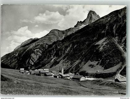 7438 Hinterrhein 1963 Foto AK - 38023429