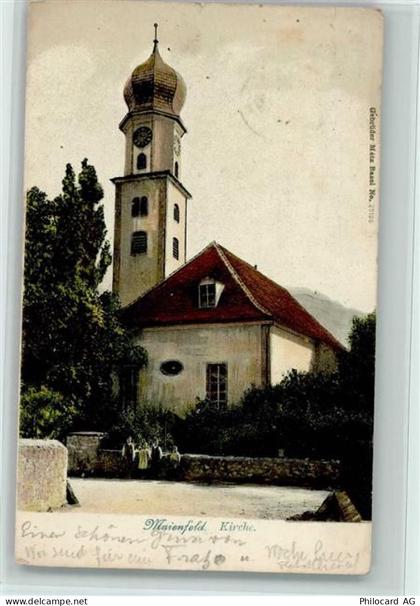 7304 Maienfeld 1908 - Kirche - 10161580