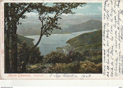 *** GR  *** GRISONS  --  monte GENEROSO Bellavista - stamped/timbrée TTB  1903