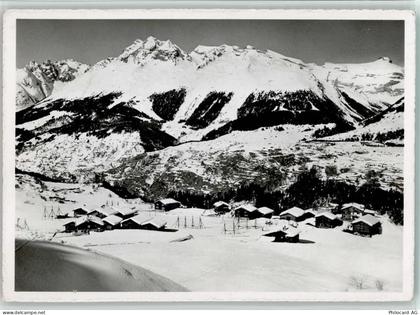 7134 Obersaxen Meierhof - Ortsansicht Miraniga Winteraufnahme - 10157043