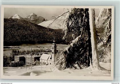 7504 Pontresina - Blick nach Pontresina Winteraufnahme - 10156347