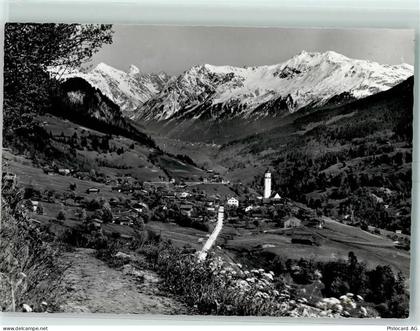 7247 Saas im Prättigau - Blick gegen Klosters und die Silvrettagruppe - 10395507
