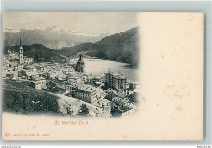 7500 St. Moritz - St. Moritz Dorf Panoramaansicht - 10193987