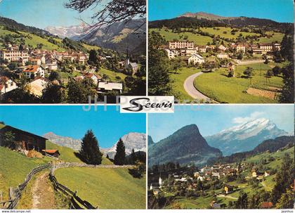 Seewis im Pratigau - Bergdorf 1000 m - multiview - 2808 - 1975 - Switzerland - used