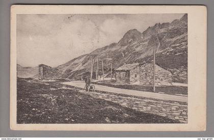 CH GR Splügen Passhöhe 1925-08-10 Berghaus Foto M.Camastral