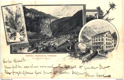 Thusis - Hotel Rhaetia