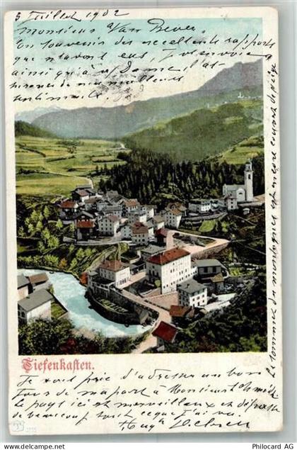7450 Tiefencastel 1902 Foto AK - 10749455