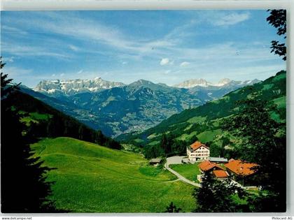 7213 Valzeina - Erholungsheim Flüeli Blick ins Prättigau mit Rhätikonket... - 40161231