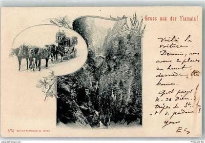 7432 Zillis-Reischen 1901 - Viamala Postkutsche - 13908725