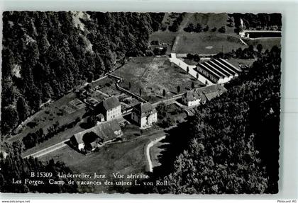 2863 Undervelier - Fliegeraufnahme Les Forges Camp de vacances des usine... - 13149446
