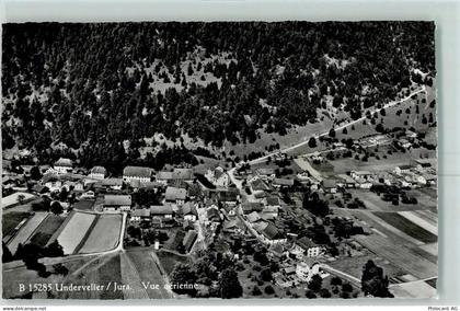 2863 Undervelier Karte beschädigt Fliegeraufnahme - 13150396