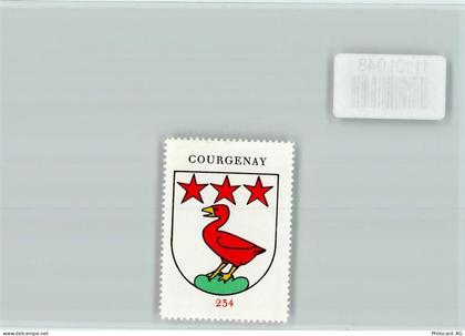 2950 Courgenay - Vignette Wappen Kaffee Hag ca 1920-1940Courgenay - 11101048