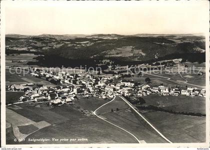 Saignelegier Vue prise par avion