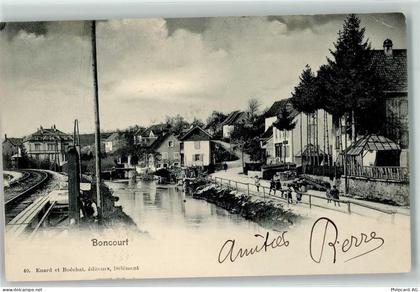 2926 Boncourt 1902 - Bahnlinie - 13256090