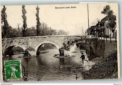 2926 Boncourt 1910 Gebrauchsspuren Eisenbahn Dampf-Lok - 10644150