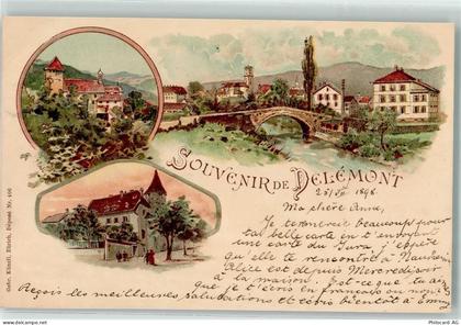 2800 Delémont Delsberg 1898 - 13607318