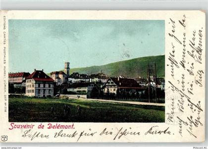 2800 Delémont Delsberg 1901 - 52101111
