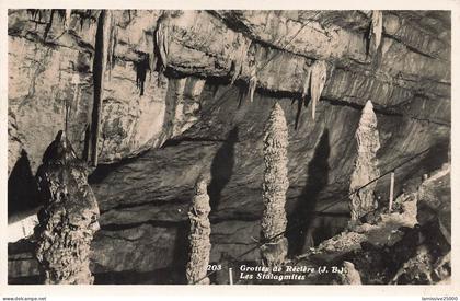 SUISSE grottes de reclère