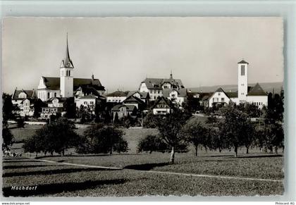 6280 Hochdorf 1939 Foto AK Kirchenpartie - 13085214